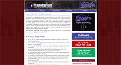Desktop Screenshot of eplanetarium.com