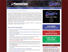 Tablet Screenshot of eplanetarium.com